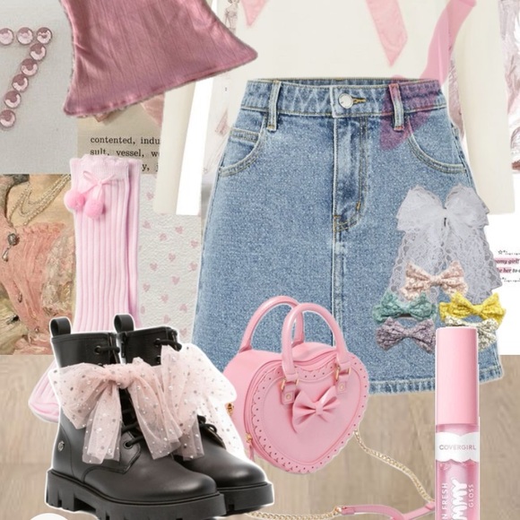 Calvin Klein denim mini skirt size 6 - Picture 4 of 7